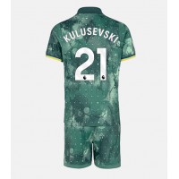 Camiseta Tottenham Hotspur Dejan Kulusevski #21 Tercera Equipación Replica 2024-25 para niños mangas cortas (+ Pantalones cortos)